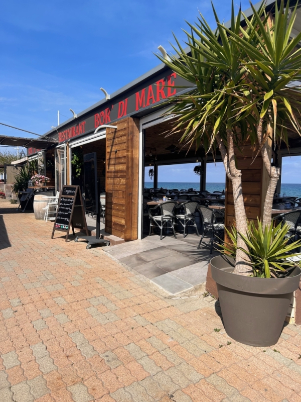 Restaurant en bord de mer, San-Nicolao, BOR DI MARE