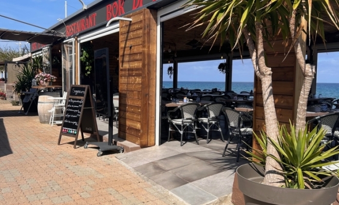 Restaurant en bord de mer, San-Nicolao, BOR DI MARE